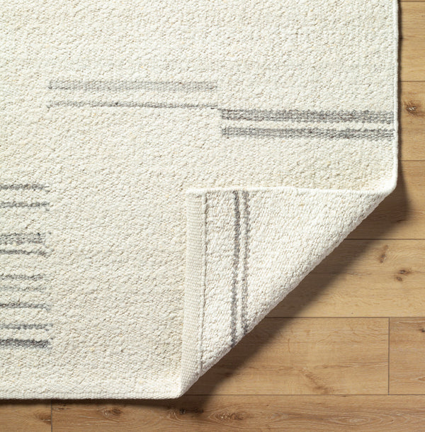 Machu Picchu MCU-1006 8'10" x 12' Handmade Rug MCU1006-81012  Light Beige, Medium Gray Surya