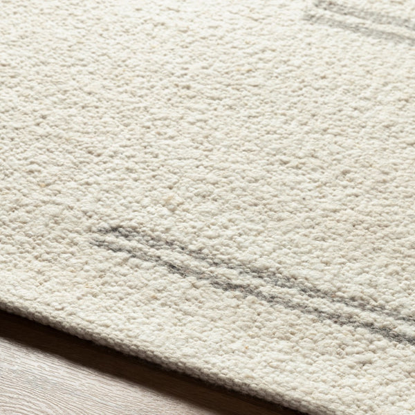 Surya Machu Picchu Mcu-1000 Handmade Bohemian Rug - Soft, Durable, And Intricately Designed For Your Home Light Beige Wool Mcu1006-23