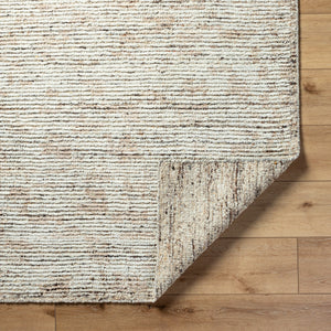 Machu Picchu MCU-1007 8'10" x 12' Handmade Rug MCU1007-81012  Pearl, Sterling Grey Surya