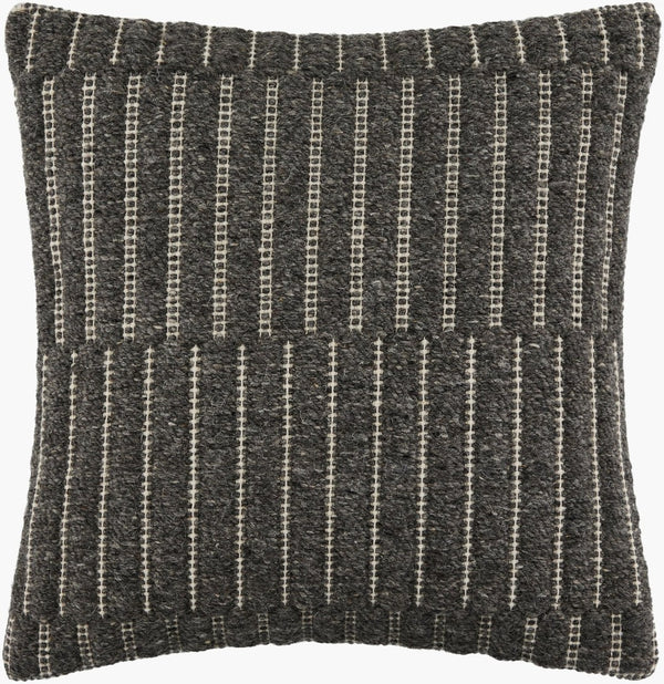 Surya Monacizzo Handcrafted Cotton Square Pillow Bohemian Global Accent for Sofa or Bed MCZ003-1818