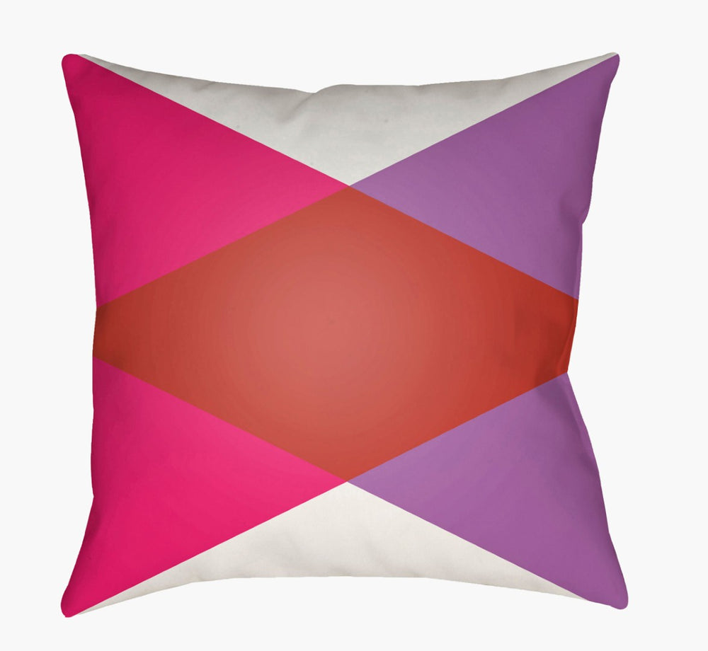 Livabliss Moderne Woven Geometric Square Accent Pillow Polyester Fill for Sofa Chair Bed MD003-1818
