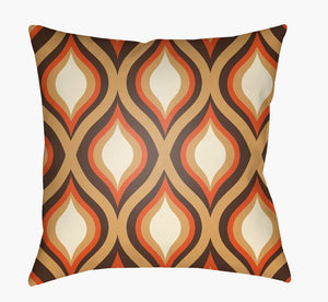 Livabliss Moderne Woven Polyester Square Throw Pillow Textured Modern Accent for Sofa or Bed MD039-1818