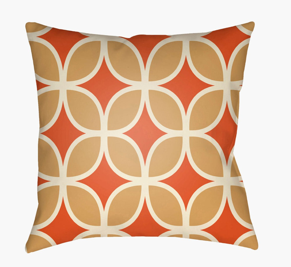 Livabliss Moderne Geometric Woven Accent Pillow Polyester Square for Sofa Chair or Bed MD042-1818