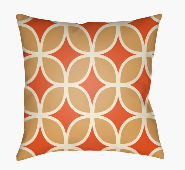 Livabliss Moderne Geometric Woven Accent Pillow Polyester Square for Sofa Chair or Bed MD042-1818