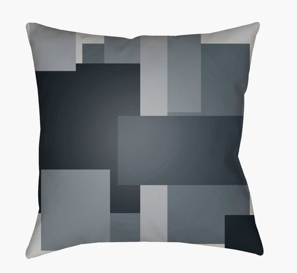 Livabliss Moderne Geometric Woven Square Throw Pillow Polyester Shell for Sofas and Armchairs MD069-1818