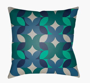 Livabliss Moderne Woven Geometric Accent Pillow Polyfill Square Sofa Throw Usa Crafted MD095-1818