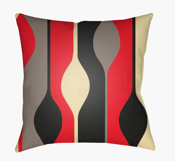 Livabliss Moderne Geometric Woven Square Throw Pillow Polyester Fill for Sofas and Accent Chairs MD101-2222