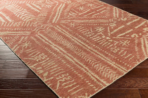 Surya Mandela Mda-1000 Handmade Jute Rug 2'6" X 8' - Durable, Soft, Low Profile Design For Any Space Rust Jute Mda1000-576
