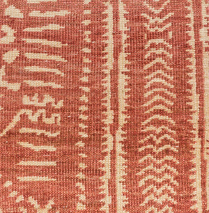 Surya Mandela Mda-1000 Handmade Jute Rug 2'6" X 8' - Durable, Soft, Low Profile Design For Any Space Rust Jute Mda1000-576