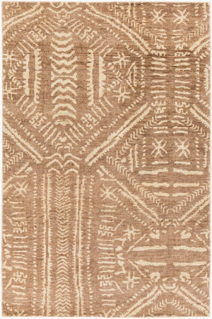 Surya Mandela Mda-1000 Handmade Jute Rug 2'6" X 8' - Durable, Soft, Low Profile Design For Any Space Dark Brown Jute Mda1002-576