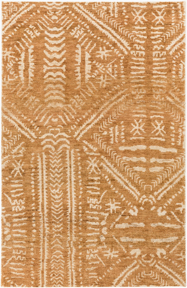 Surya Mandela Mda-1000 Handmade Jute Rug 2'6" X 8' - Durable, Soft, Low Profile Design For Any Space Brown Jute Mda1003-268