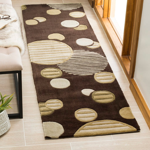 Safavieh Mda619 Hand Tufted  Rug Brown / Multi 2'-6" x 4'