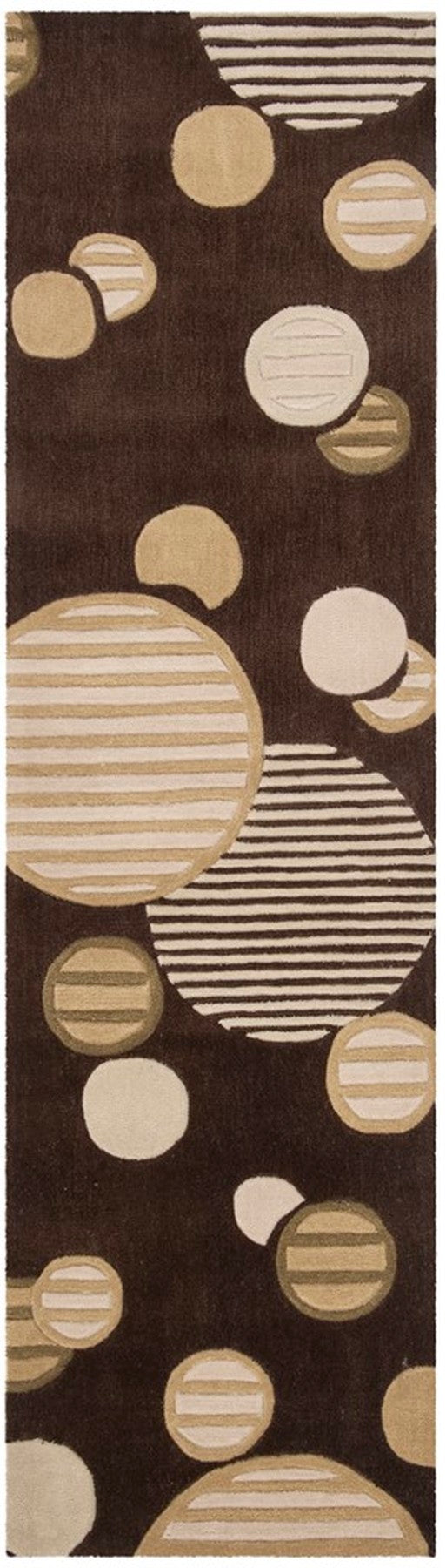 Safavieh Mda619 Hand Tufted  Rug Brown / Multi 2'-6" x 4'