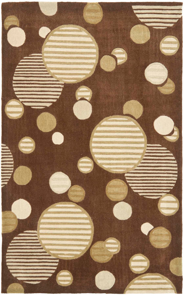 Safavieh Mda619 Hand Tufted  Rug Brown / Multi 2'-6" x 4'