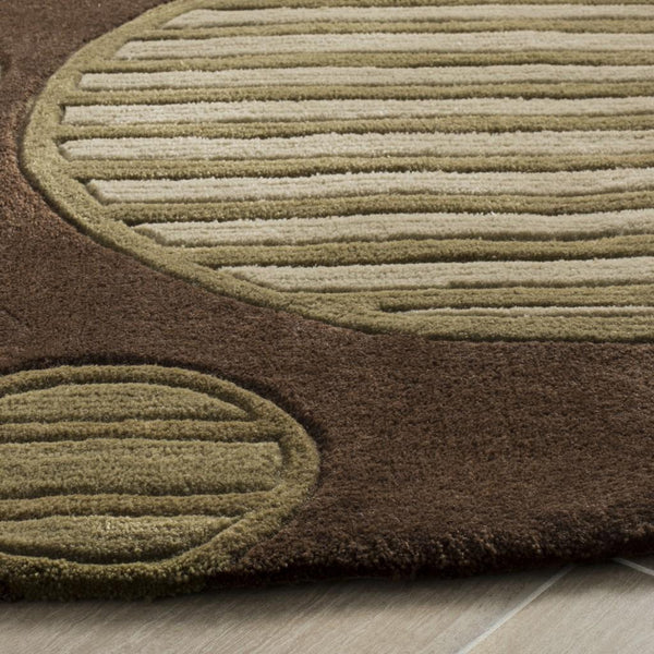 Safavieh Mda619 Hand Tufted  Rug Brown / Multi 2'-6" x 4'
