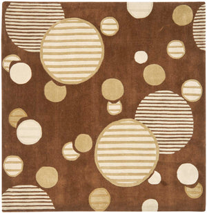 Safavieh Mda619 Hand Tufted  Rug Brown / Multi 2'-6" x 4'