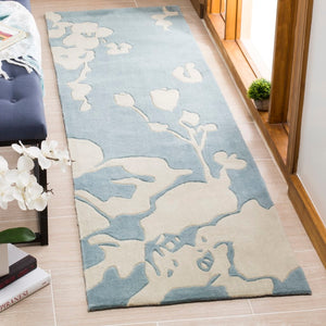 Safavieh Mda621 Hand Tufted  Rug Blue / Ivory MDA621A-5