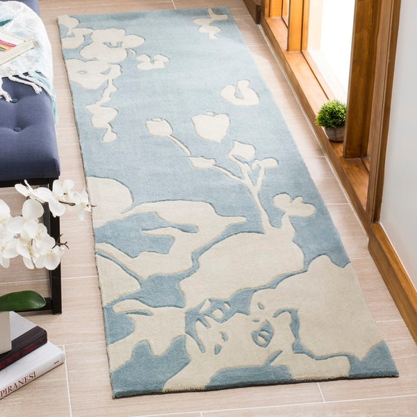 Safavieh Mda621 Hand Tufted  Rug Blue / Ivory MDA621A-5