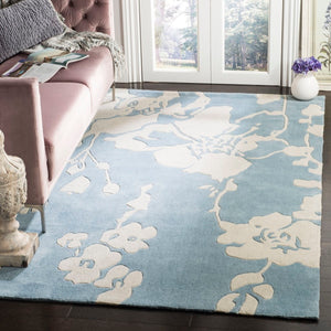 Safavieh Mda621 Hand Tufted  Rug Blue / Ivory MDA621A-5