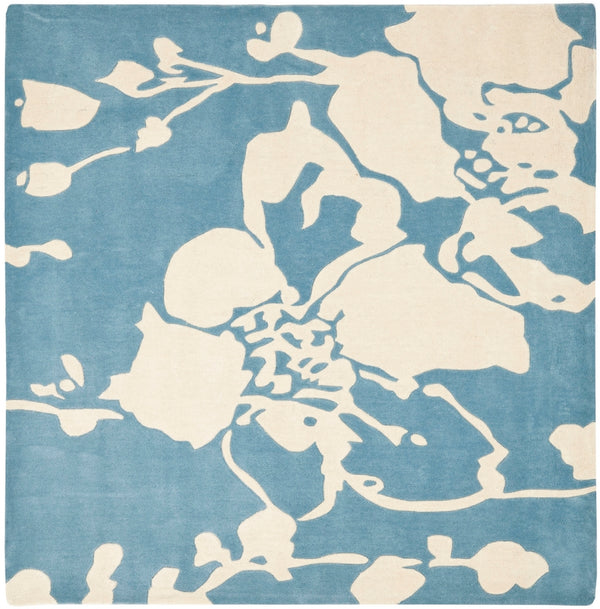Safavieh Mda621 Hand Tufted  Rug Blue / Ivory MDA621A-5