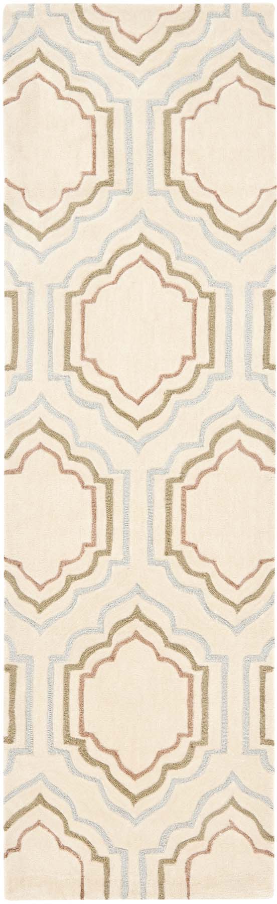 Safavieh Mda626 Hand Tufted  Rug Beige / Multi MDA626A-3