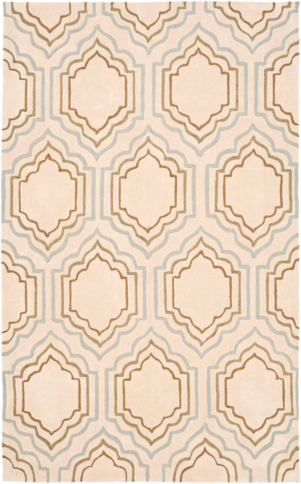 Safavieh Mda626 Hand Tufted  Rug Beige / Multi MDA626A-3