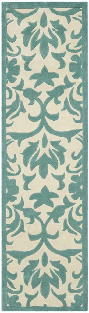 Safavieh Mda635 Hand Tufted  Rug Ivory / Light Blue MDA635A-28