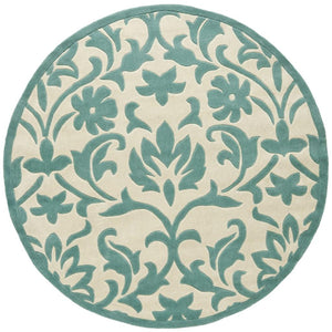 Safavieh Mda635 Hand Tufted  Rug Ivory / Light Blue MDA635A-28