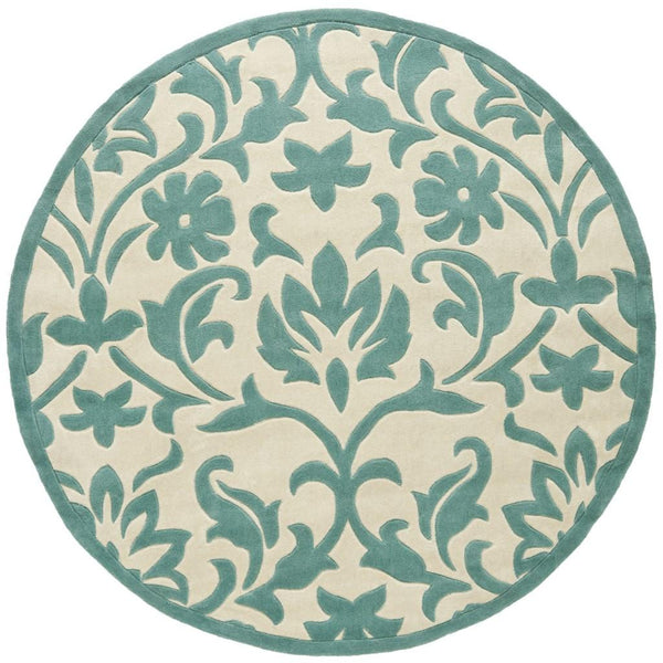 Safavieh Mda635 Hand Tufted  Rug Ivory / Light Blue MDA635A-28