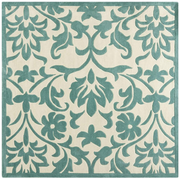Safavieh Mda635 Hand Tufted  Rug Ivory / Light Blue MDA635A-28