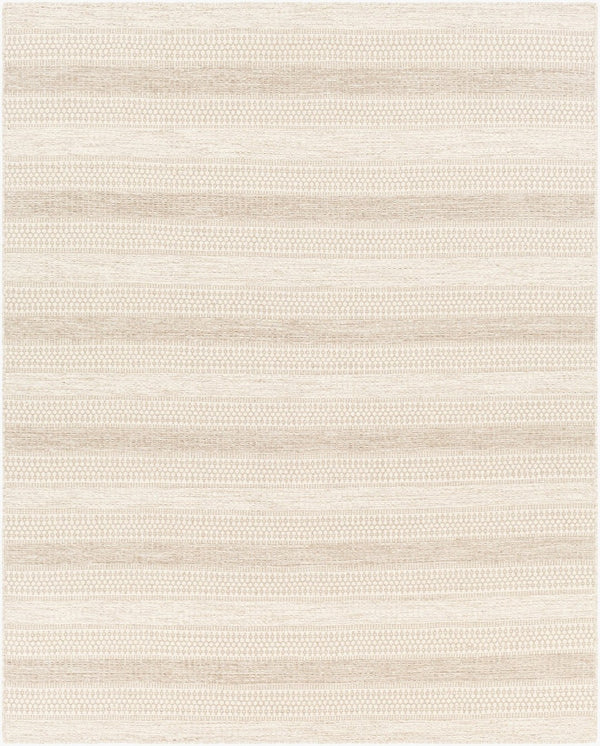 Livabliss Mardin Handwoven Wool Flatweave Rug Global Eclectic Pattern for Entryways and Living Rooms Cream, Medium G 8' x 10' MDI2302-810