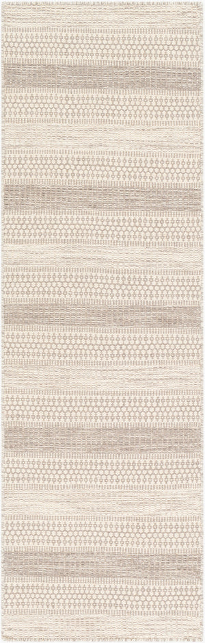 Surya Mardin 2' X 3' Handwoven Wool Rug - Unique Global Style, Easy Care, Perfect For High Traffic Spaces! Gray Wool Mdi2303-268