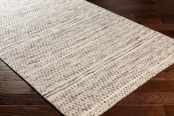 Livabliss Mardin Handwoven Wool Cotton Flatweave Rug Bohemian Global Style for Entryways Beige, Gray 2' x 3' MDI2305-23