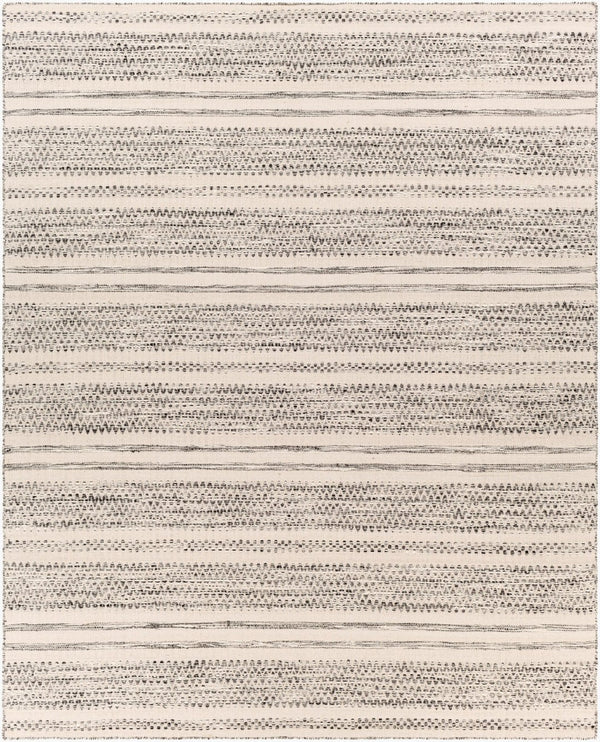 Livabliss Mardin Handwoven Wool Cotton Flatweave Rug Bohemian Global Style for Entryways Beige, Gray 8' x 10' MDI2305-810