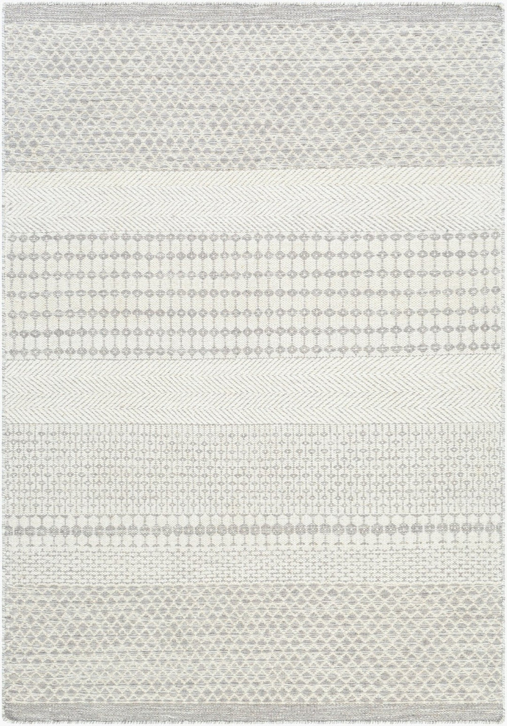 Livabliss Mardin Handwoven Wool Flatweave Rug Artisan Global Style for Entryways and Kitchens MDI2307-23