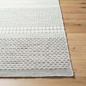 Livabliss Mardin Handwoven Wool Flatweave Rug Artisan Global Style for Entryways and Kitchens MDI2307-23