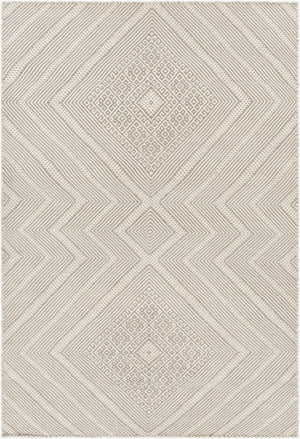 Surya Mardin 2' X 3' Handwoven Wool Rug - Unique Global Style, Easy Care, Perfect For High Traffic Spaces! Medium Gray Wool Mdi2309-3656