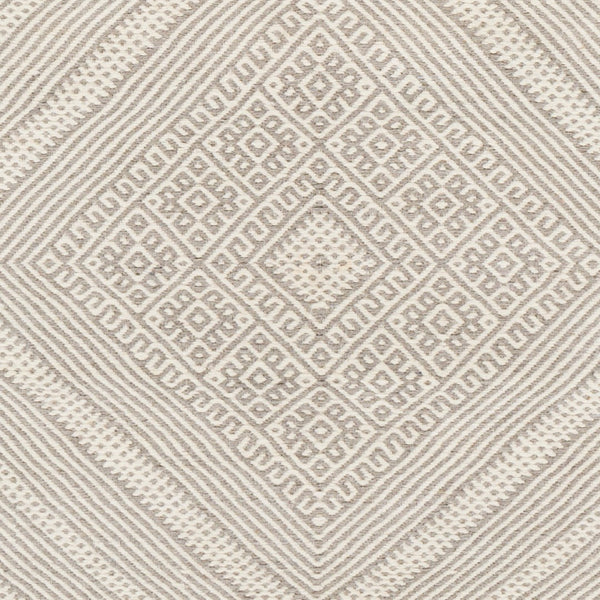 Surya Mardin 2' X 3' Handwoven Wool Rug - Unique Global Style, Easy Care, Perfect For High Traffic Spaces! Medium Gray Wool Mdi2309-3656