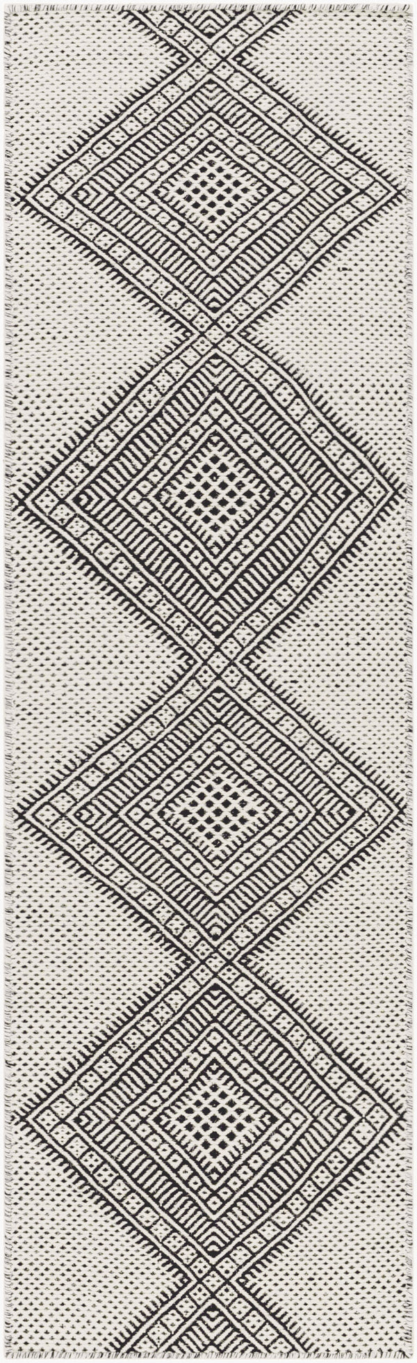 Surya Mardin 2' X 3' Handwoven Wool Rug - Unique Global Style, Easy Care, Perfect For High Traffic Spaces! Black Wool Mdi2310-268