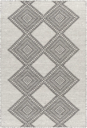 Surya Mardin 2' X 3' Handwoven Wool Rug - Unique Global Style, Easy Care, Perfect For High Traffic Spaces! Black Wool Mdi2310-3656