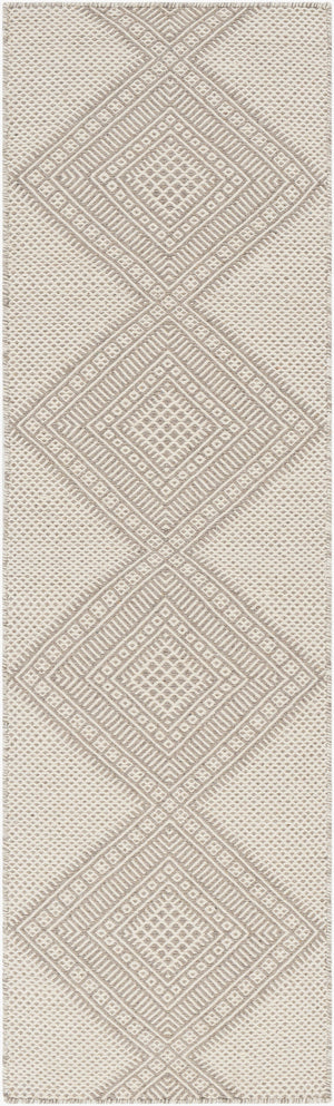 Surya Mardin 2' X 3' Handwoven Wool Rug - Unique Global Style, Easy Care, Perfect For High Traffic Spaces! Gray Wool Mdi2311-268