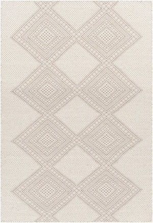Surya Mardin 2' X 3' Handwoven Wool Rug - Unique Global Style, Easy Care, Perfect For High Traffic Spaces! Gray Wool Mdi2311-3656