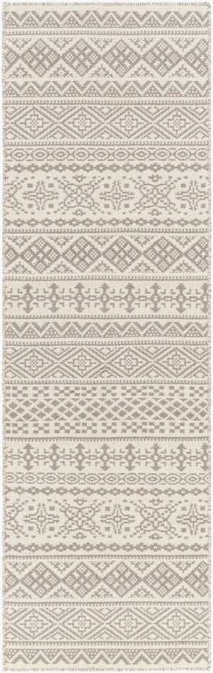Surya Mardin 2' X 3' Handwoven Wool Rug - Unique Global Style, Easy Care, Perfect For High Traffic Spaces! Gray Wool Mdi2312-268