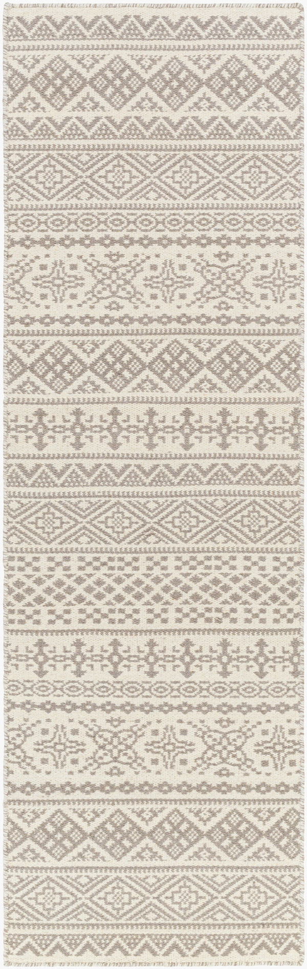 Surya Mardin 2' X 3' Handwoven Wool Rug - Unique Global Style, Easy Care, Perfect For High Traffic Spaces! Gray Wool Mdi2312-268