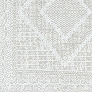 Livabliss Mardin Handwoven Wool Flatweave Rug with Fringe for Entryway or Bohemian Decor Beige, Medium G 2' x 3' MDI2314-23