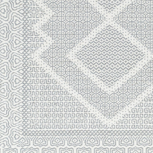 Livabliss Mardin Handwoven Wool Flatweave Rug with Fringe Bohemian Accent for Entryway Beige, Gray 2' x 3' MDI2316-23