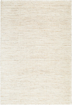 Livabliss Mardin Handwoven Wool Flatweave Accent Rug for Entryways and Bohemian Living Spaces Light Beige 2' x 3' MDI2322-23
