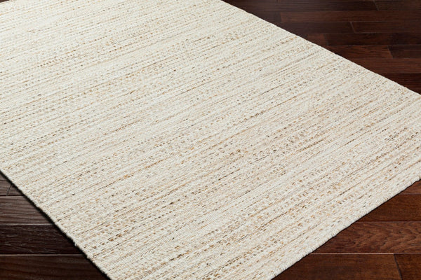 Livabliss Mardin Handwoven Wool Flatweave Accent Rug for Entryways and Bohemian Living Spaces Light Beige 2' x 3' MDI2322-23