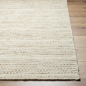 Livabliss Mardin Handwoven Wool Flatweave Accent Rug for Entryways and Bohemian Living Spaces Light Beige 2' x 3' MDI2322-23