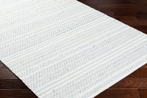Livabliss Mardin Handwoven Wool Flatweave Runner Rug for Hallways Entryways and Bedside Areas Cream, Light Sl 6' x 9' MDI2323-69